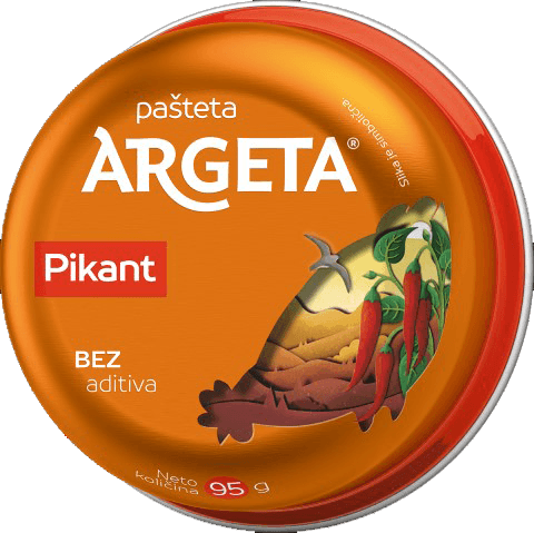 ARGETA PIKANT PAŠTETA 95g
