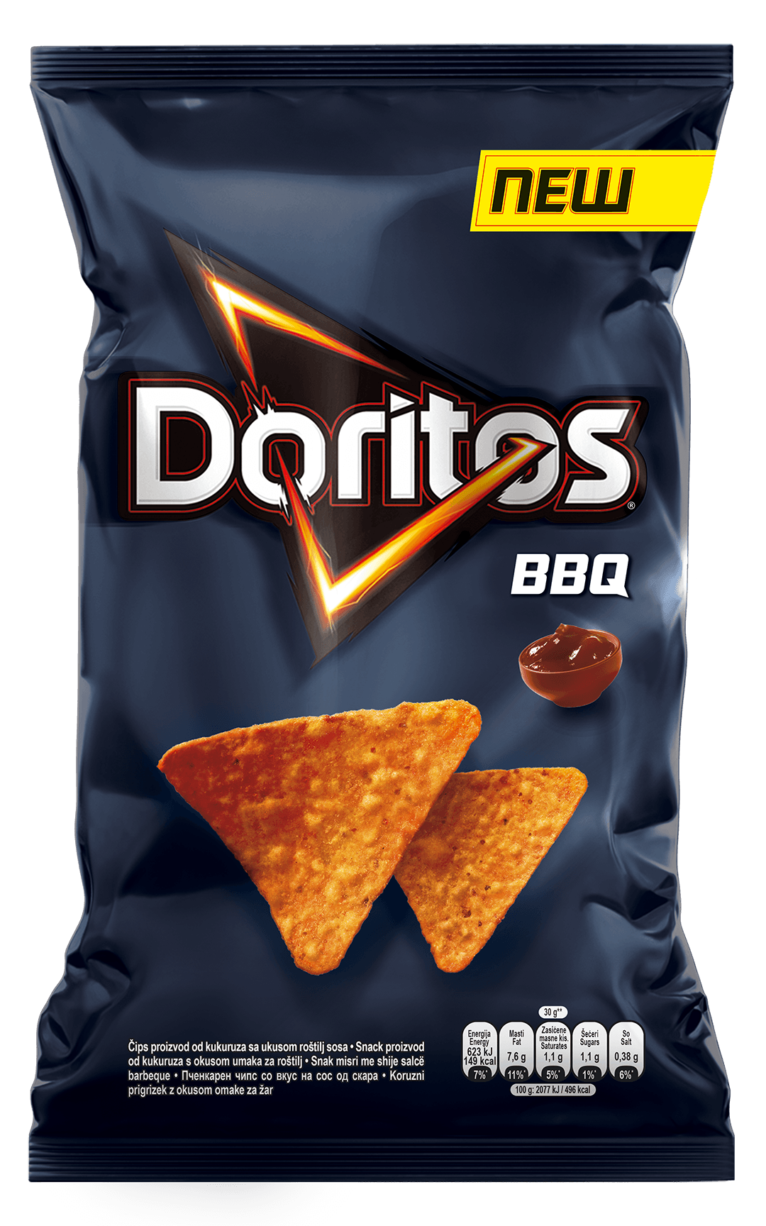 DORITOS BBQ 90g — Kokamar market Beograd