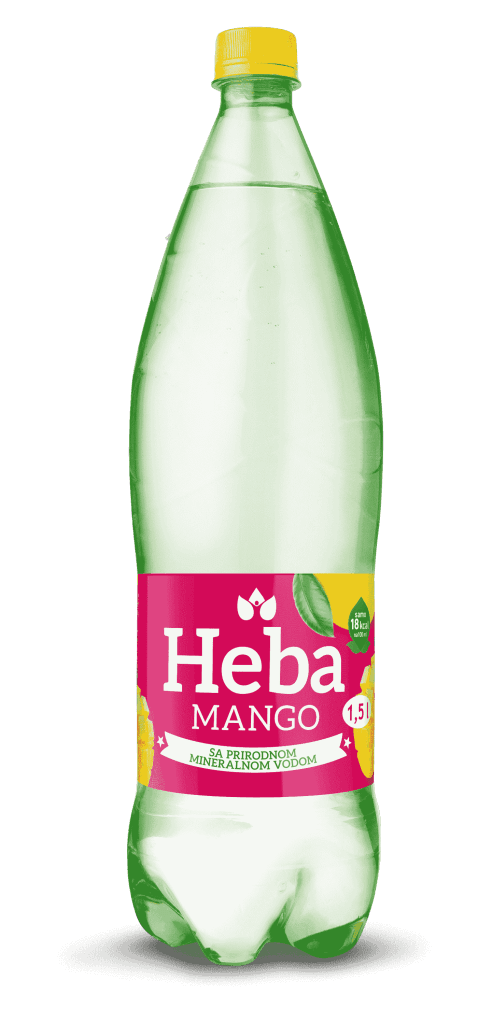 VODA HEBA MANGO 1.5l — Kokamar market Beograd