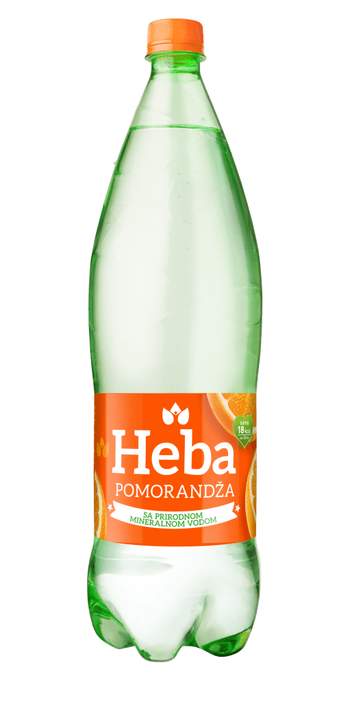 VODA HEBA POMORANDŽA 1.5l — Kokamar market Beograd