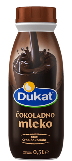 DUKAT ČOKOLADNO MLEKO CRNA ČOKOLADA 0.5L